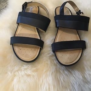 New Black Sandal. GEOX Respira